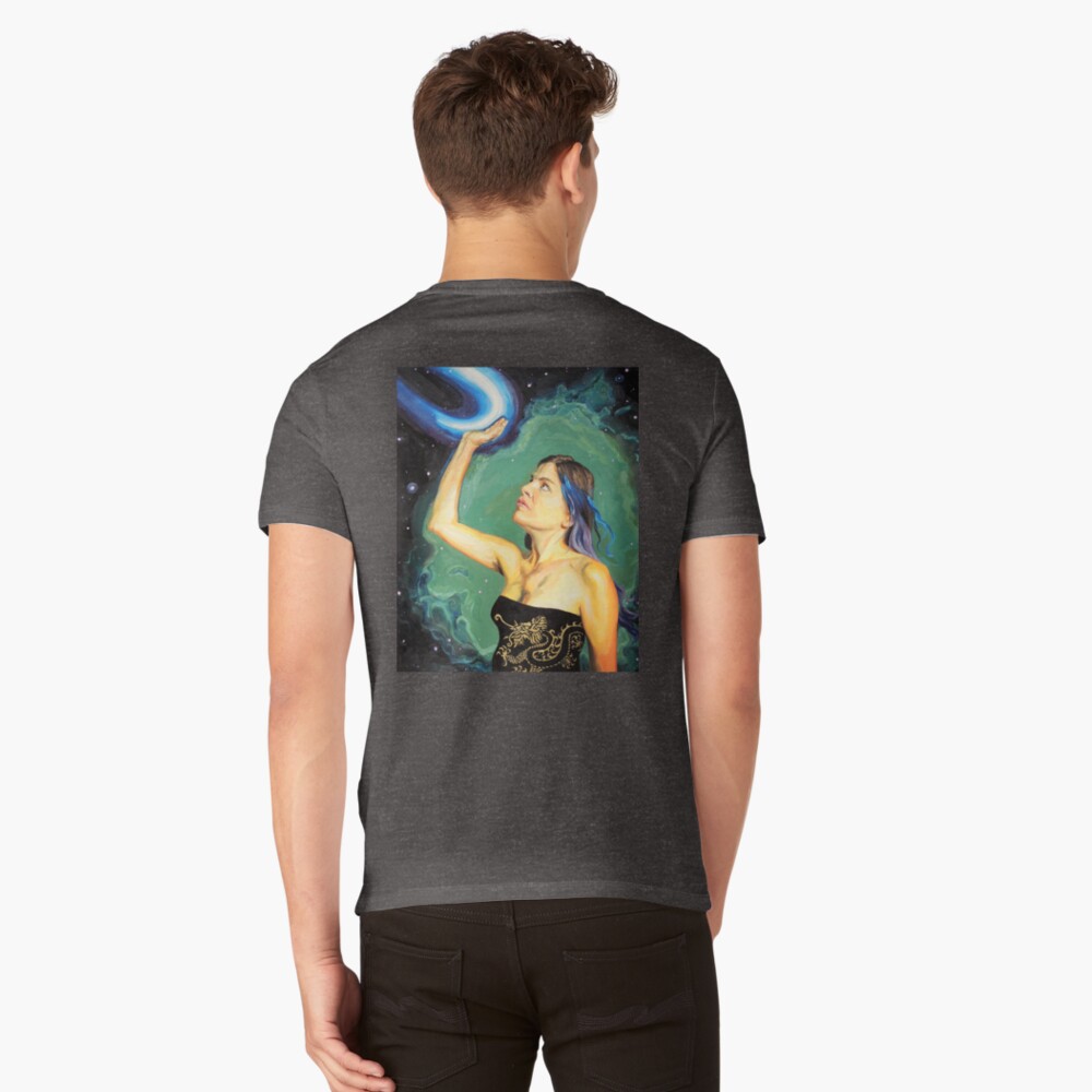 Item preview, V-Neck T-Shirt designed and sold by BlueStarseed.