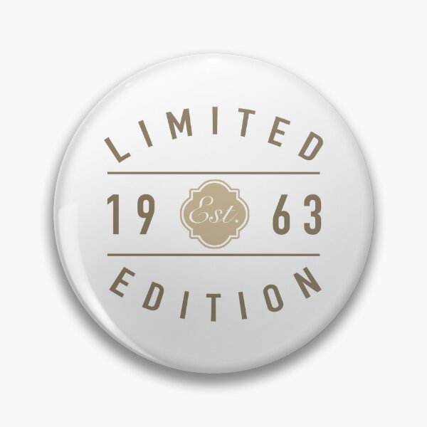 Artikelvorschau, Est 1963 Limited Edition zum 60. Geburtstag entworfen und verkauft von thepixelgarden.