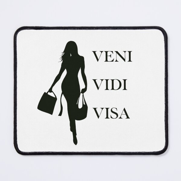 Artikelvorschau, VENI VIDI VISA. Ich bin gekommen und habe eingekauft entworfen und verkauft von SoulTrekking.