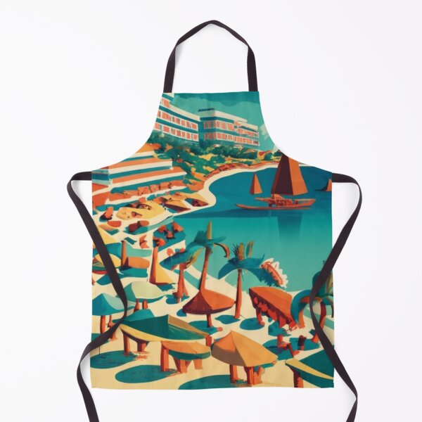 Item preview, A Vintage Travel Poster of Cancun - Mexico designed and sold by GoodOldVintage.
