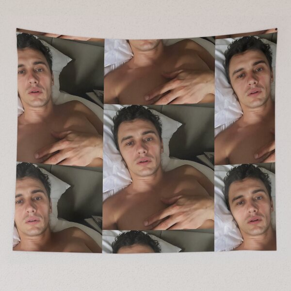 Item preview, in bed with James Franco designed and sold by MickeyintheMix.