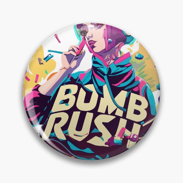 Item preview, bomb rush cyberfunk design designed and sold by DesignOasis-.