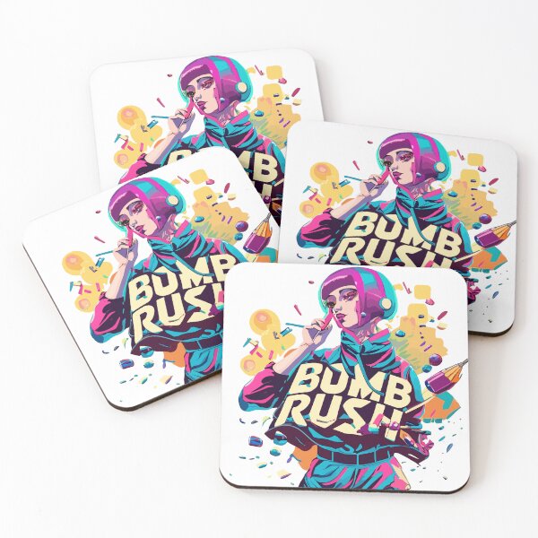Item preview, bomb rush cyberfunk design designed and sold by DesignOasis-.