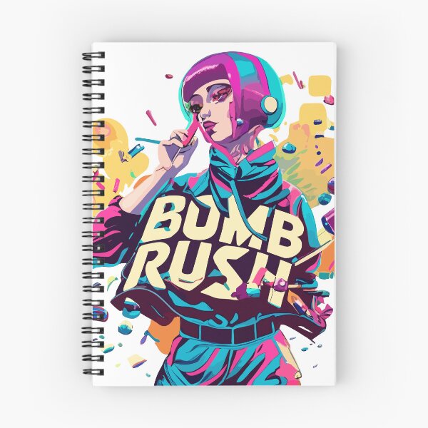 Item preview, bomb rush cyberfunk design designed and sold by DesignOasis-.