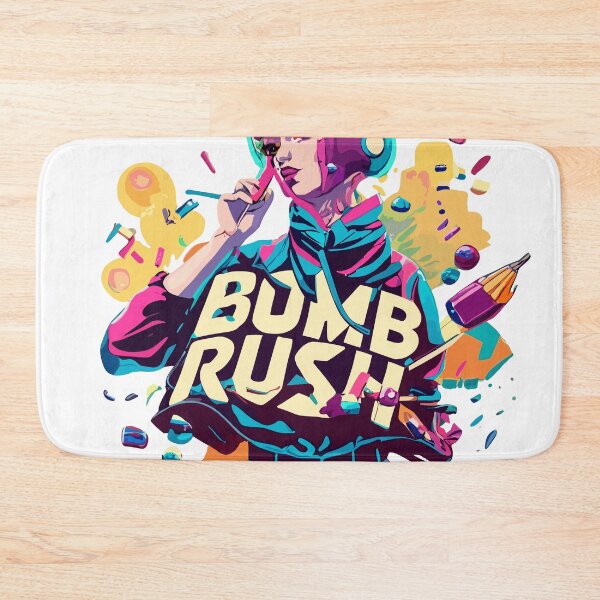 Item preview, bomb rush cyberfunk design designed and sold by DesignOasis-.