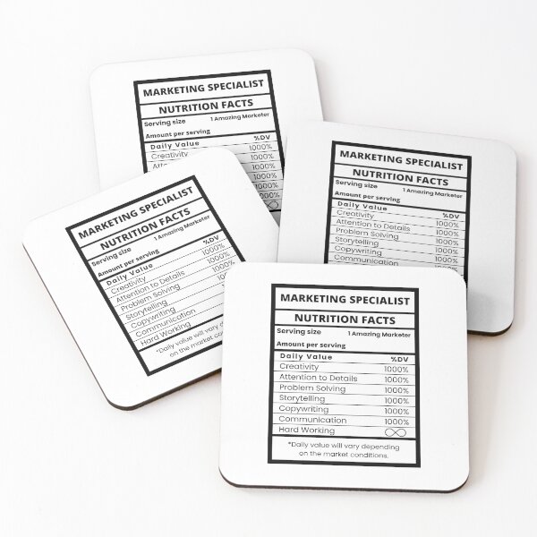 Item preview, Marketer Funny Marketing Specialist designed and sold by CuteLovelyDesigns.