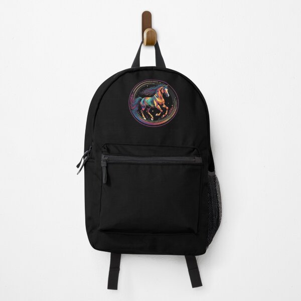 Item preview, Colorful Geometric Horse in a Circle designed and sold by nicestr.