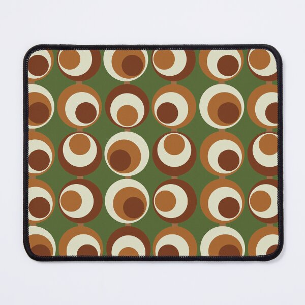 Item preview, Mid Mod Circles Retro Colors designed and sold by Designs by Kool Kat.