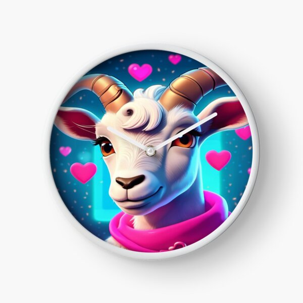Irenes Love Goat v1 Clock