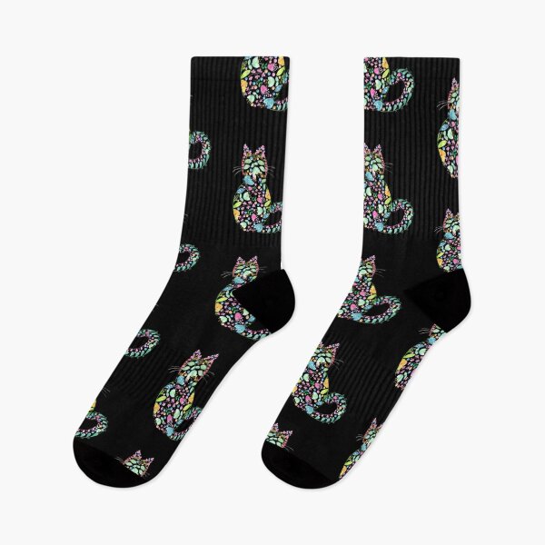 Item preview, Cat with flowers designed and sold by Mateusz Majcherek.