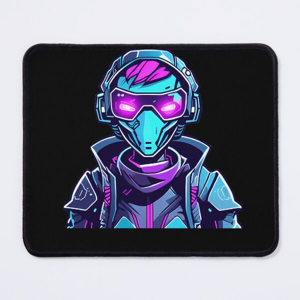 Item preview, Futuristic Cyberpunk Warrior designed and sold by Mechanical-Artt.