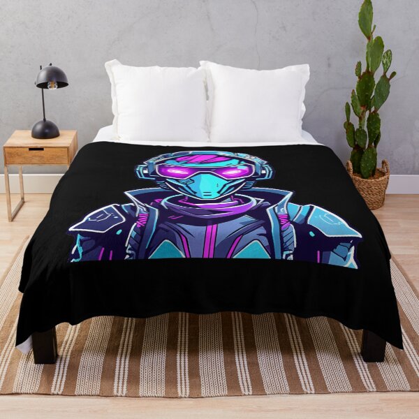 Item preview, Futuristic Cyberpunk Warrior designed and sold by Mechanical-Artt.