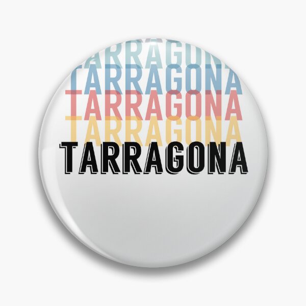 Item preview, Tarragona, Spain, multi coloured typography designed and sold by crispy-prints.