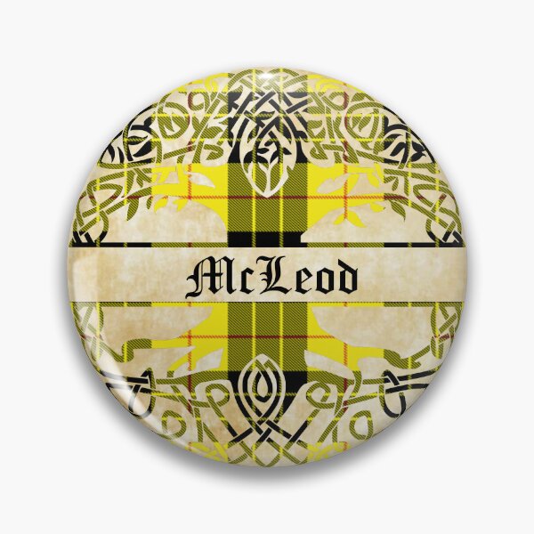 Item preview, McLeod Tree of Life Clan Scottish Surname tartan designed and sold by BagTown Clans.