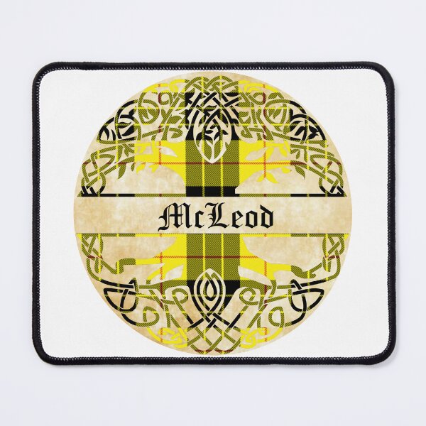 Item preview, McLeod Tree of Life Clan Scottish Surname tartan designed and sold by BagTown Clans.