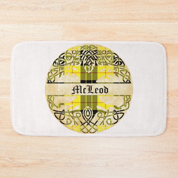 Item preview, McLeod Tree of Life Clan Scottish Surname tartan designed and sold by BagTown Clans.