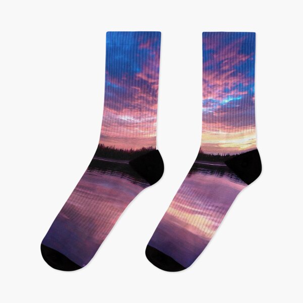 Item preview, Alaskan Twilight: Tranquil Waters of Tanana designed and sold by ChakraMonkey.