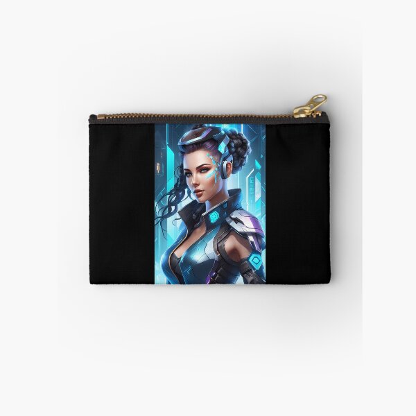 Item preview, Tech-Savvy Cyber Heroine designed and sold by Mechanical-Artt.
