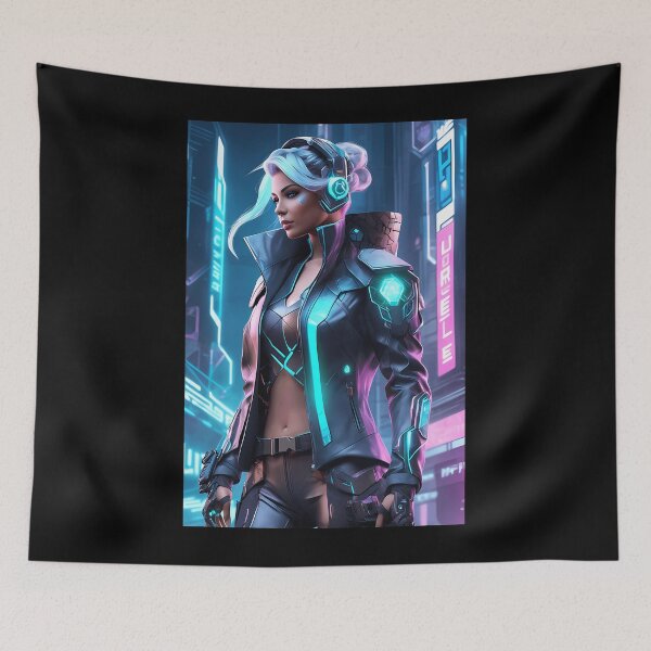 Item preview, Cyberpunk Femme Fatale designed and sold by Mechanical-Artt.