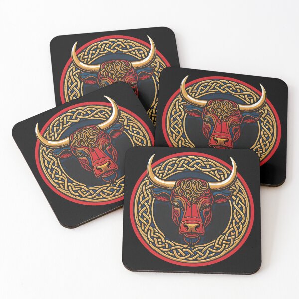 Item preview, Celtic Bull Head designed and sold by nicestr.