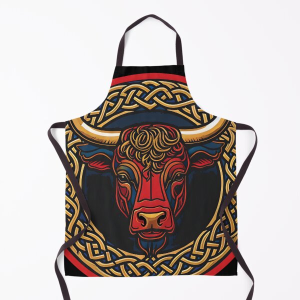 Item preview, Celtic Bull Head designed and sold by nicestr.