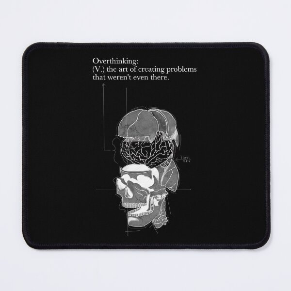Item preview, Overthinking (V.) designed and sold by ToxicMentality.