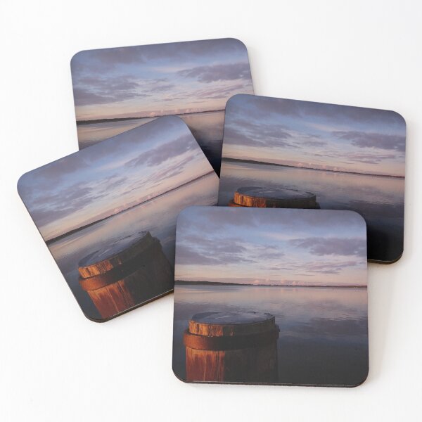 Item preview, Morning at the wharf (Goolwa, SA) designed and sold by FJMTHOMPSON49.