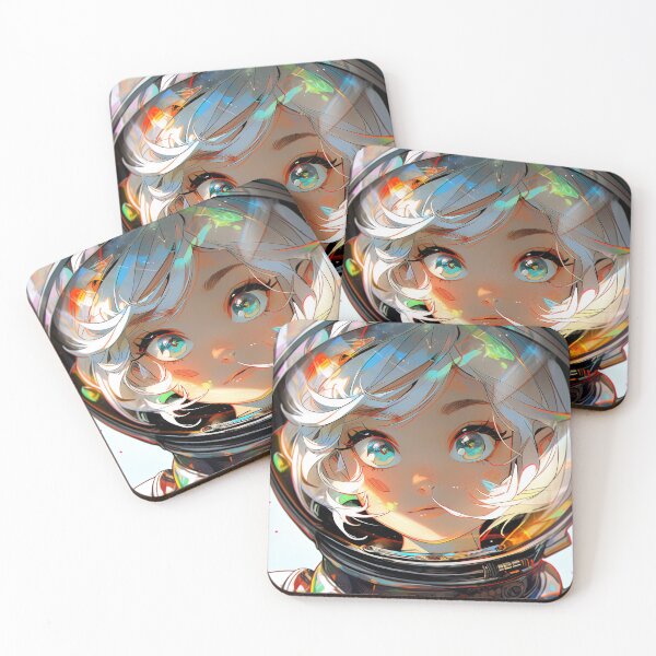 Item preview, Adorable and Sweet Astronaut Anime Girl designed and sold by bubblegoth.