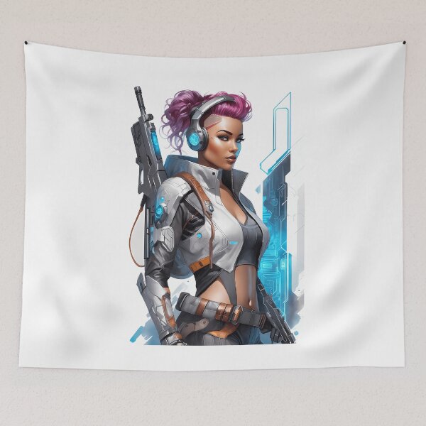 Item preview, Cyberpunk Hacker designed and sold by Mechanical-Artt.