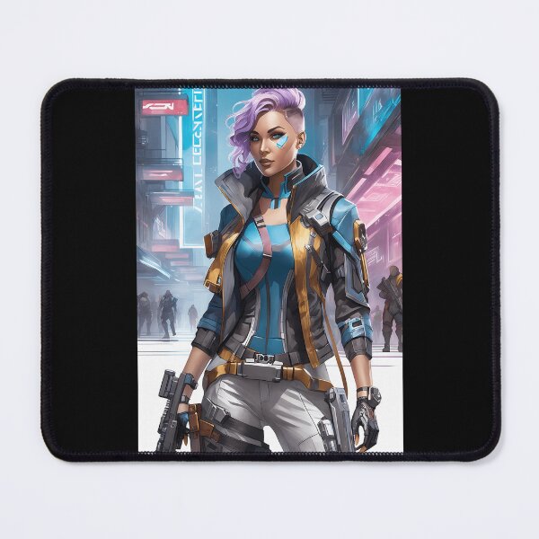 Item preview, Futuristic Cyberpunk Queen designed and sold by Mechanical-Artt.