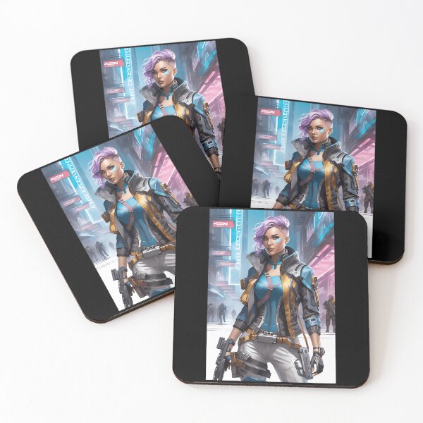 Item preview, Futuristic Cyberpunk Queen designed and sold by Mechanical-Artt.