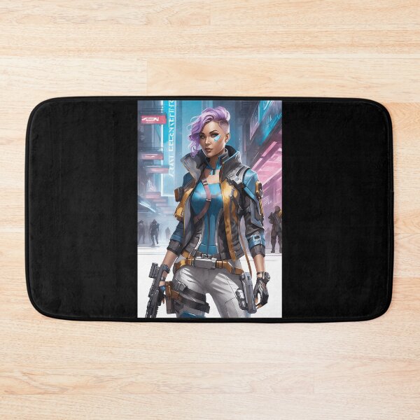 Item preview, Futuristic Cyberpunk Queen designed and sold by Mechanical-Artt.