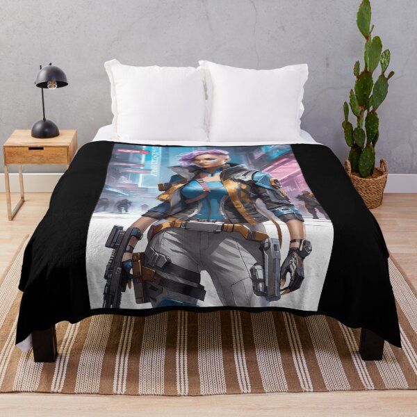 Item preview, Futuristic Cyberpunk Queen designed and sold by Mechanical-Artt.