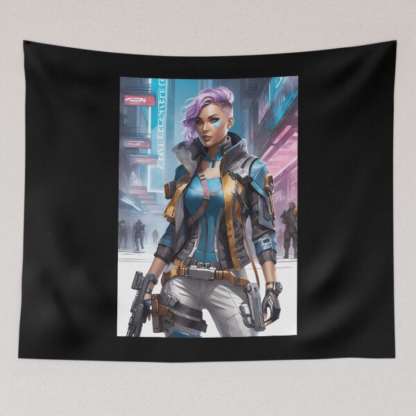 Item preview, Futuristic Cyberpunk Queen designed and sold by Mechanical-Artt.