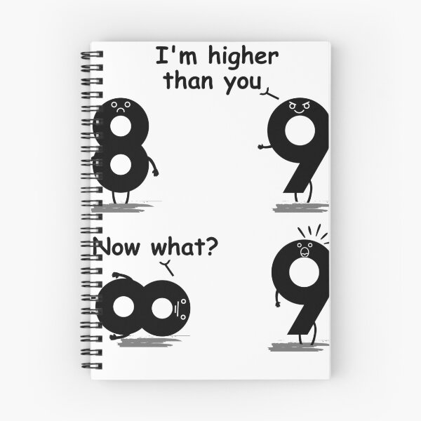 Item preview, funny Mathematics numbers and Infinity symbol math meme for teacher and  designed and sold by ArtfulWhimsy007.