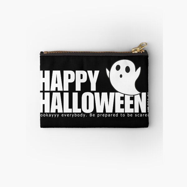 Item preview, Happy Halloween Black and White Ghost  designed and sold by Sunshine-Dreams.
