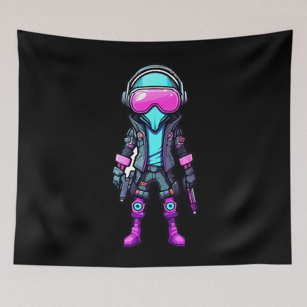 Item preview, Cyberpunk Ninja designed and sold by Mechanical-Artt.