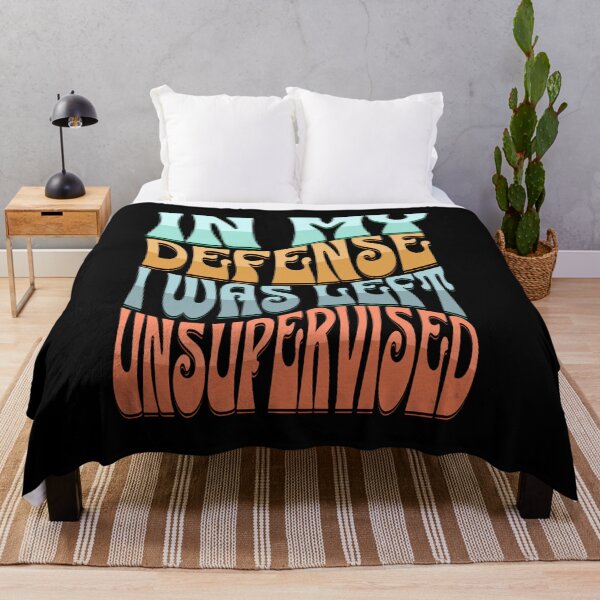 Item preview, In my defense, I was left unsupervised (wavy text) designed and sold by Gilby-Designs.