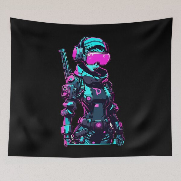 Item preview, Neon City Enforcer designed and sold by Mechanical-Artt.