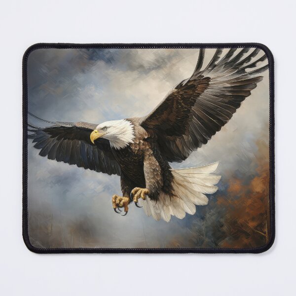 Item preview, Bald Eagle in Flight 02 designed and sold by Elisabeth Lucas.