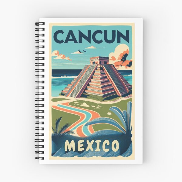 Item preview, Un cartel de viaje vintage de Cancún - México designed and sold by GoodOldVintage.