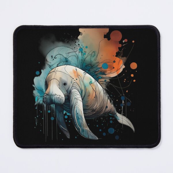 Item preview, Manatee in watercolor style designed and sold by SandbarTees.