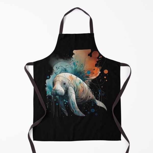 Item preview, Manatee in watercolor style designed and sold by SandbarTees.
