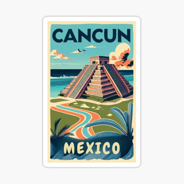 Mexico Travel Stickers for Sale