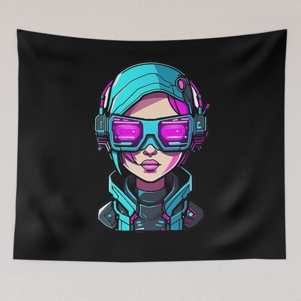 Item preview, Cyberpunk Technomancer designed and sold by Mechanical-Artt.