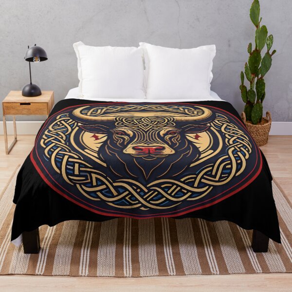 Item preview, Bull's Head in Celtic Knotwork designed and sold by nicestr.