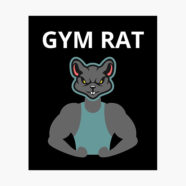 Gymrat GYM RAT Definition Gym Goers Healthy Lifestyle Tank Top