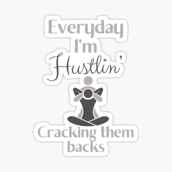 Item preview, Jeden Tag bin ich Hustlin' Cracking Backs designed and sold by alaitstartmerch.