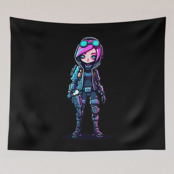 Item preview, Futuristic Sci-Fi Heroine designed and sold by Mechanical-Artt.