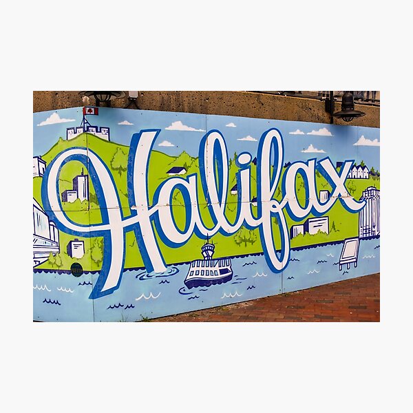 Item preview, Halifax Mural designed and sold by ECPhotos.